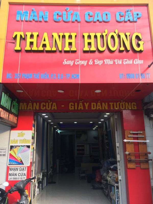 Rèm cửa giá rẻ Tp.HCM - chất lượng uy tín nhất tại cửa hàng Thanh Hương 53