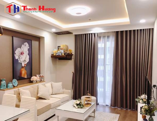 Công trình rèm cửa căn hộ Vstar Phú Thuận Quận 7 TPHCM 5